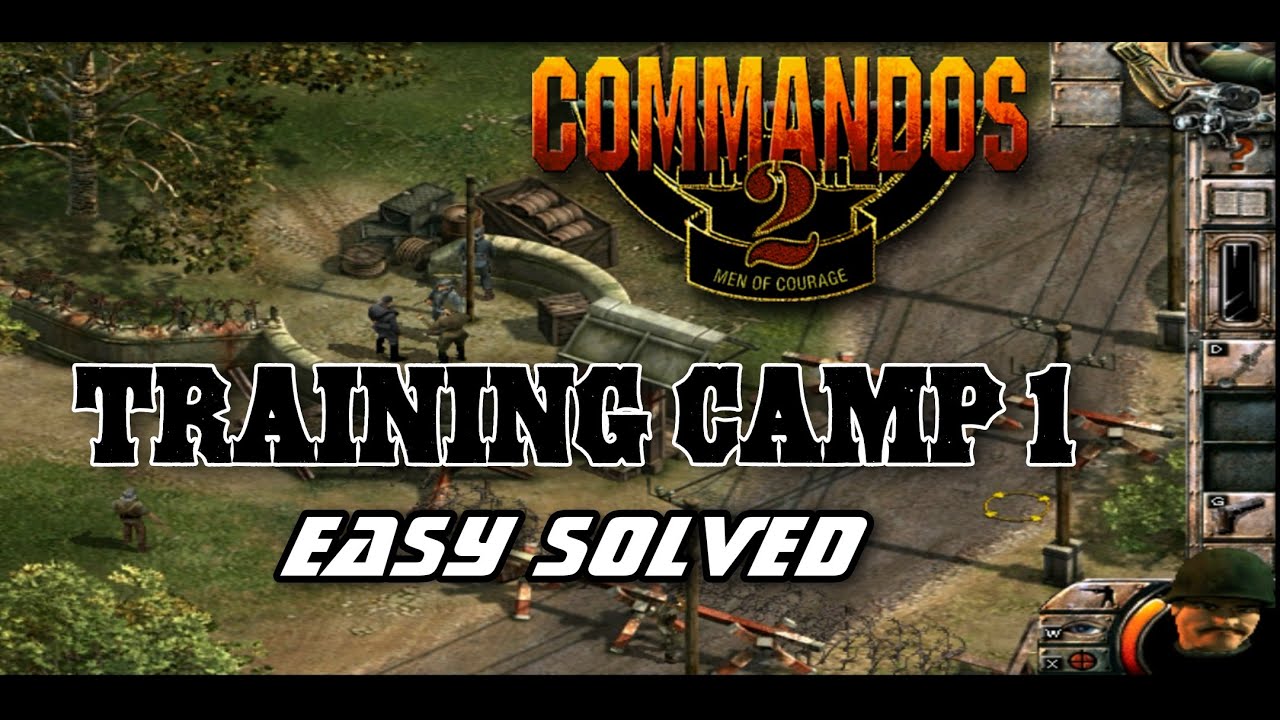 commandos 2 men of courage training mission 1# - YouTube