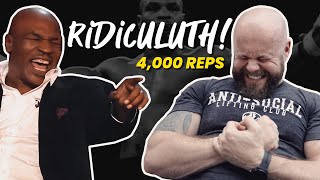 Mike Tyson's Bodyweight Workout is Ridiculous (4,000 REPS!)
