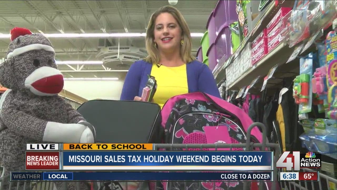 Missouri Back-to-School Sales Tax Holiday starts Friday, Aug. 2 - YouTube