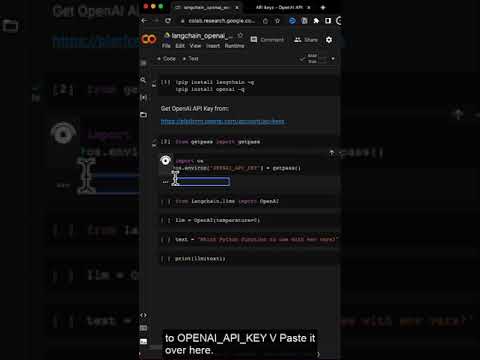 Setup LangChain in