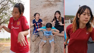 Lost Girl‼️ and Unlucky Duo😂 At The Beach | JJaiPan Shorts Compilation #shorts #tiktok
