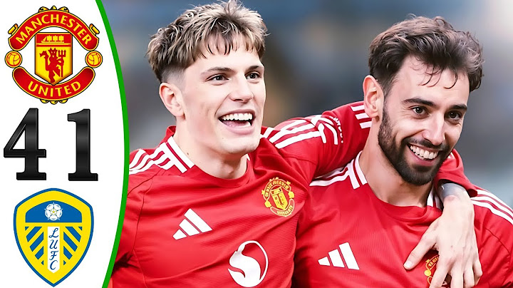 Manchester United vs Leeds United - 4 - 0 - Highlights - All Goals - 2025