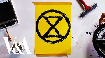 Extinction Rebellion Woodblocks and Prints | Object in Focus | V&A