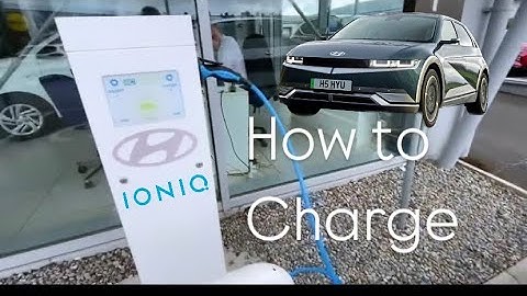 How to charge an Ioniq5 step by step