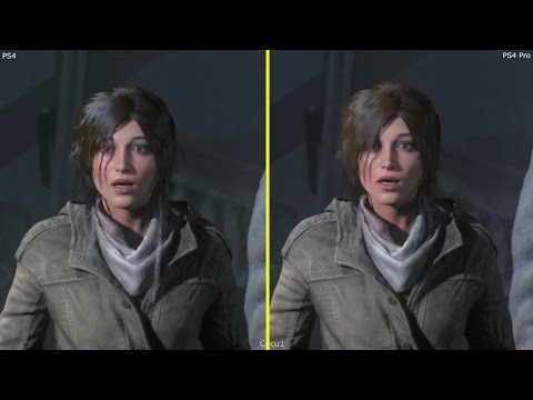 Rise of the Tomb Raider PS4 vs PS4 Pro 4K Graphics Comparison