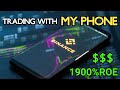 HOW I MADE $400 IN A TRADE USING MY PHONE