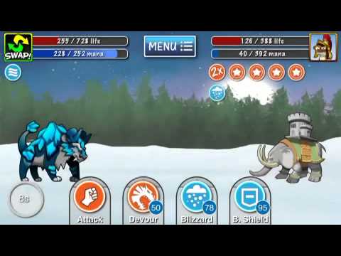 Monster kingdom arena battles ep3 vs ShakierBashered