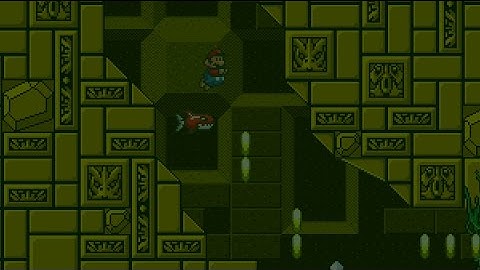Super Mario Bros X (SMBX 1.4.3) Custom Level: Labyrinth Zone. (Sonic The Hedgehog)