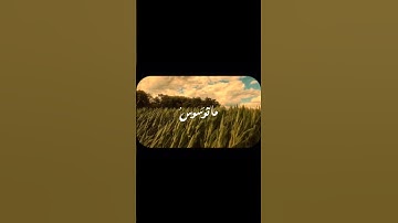 سورة ق الاية ١٦ تلاوة الشيخ المنشاوي #قرآن #المنشاوي
