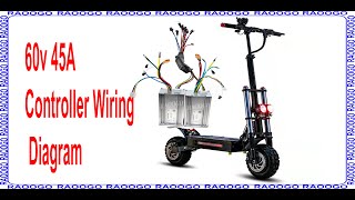 60V 45A Controller Wiring Diagram Connection Teewing Kawasaki Electric Scooter Explained Step by Ste