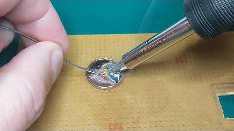 Metcal PS-900, Low temp tip coin test