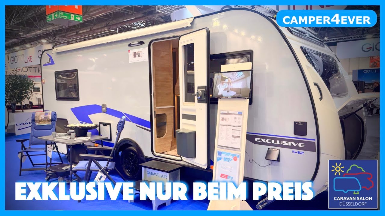 exclusive Badlösung, Schubladen - Kühlschrank: Caravelair Exclusive Line 542  NEU 2026