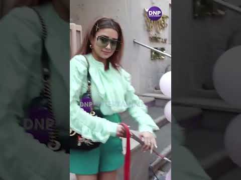 Tina Dutta spotted in the city with her family