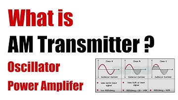 AM Transmitter  - Power Amplifier - Modulation Techniques