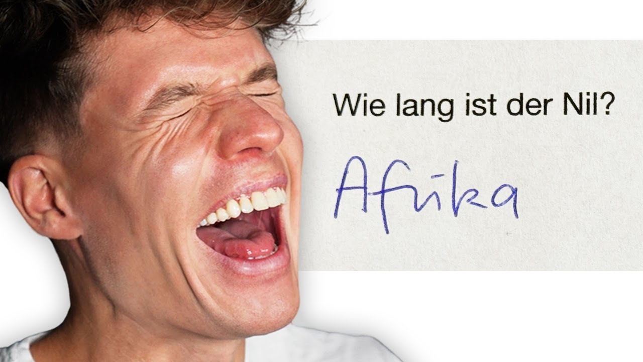 Die LUSTIGSTEN Schülerantworten in TESTS #11