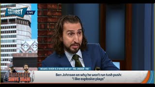 FIRST THINGS FIRST | Nick Wright CONCERNED Ben Johnson Will Be TOO AGGRESSIVE With Chicago Bears