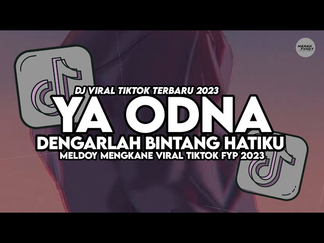 DJ YA ODNA X DENGARLAH BINTANG HATIKU FULL SONG MAMAN FVNDY class=