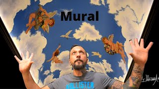 Cloud Mural  with Angels