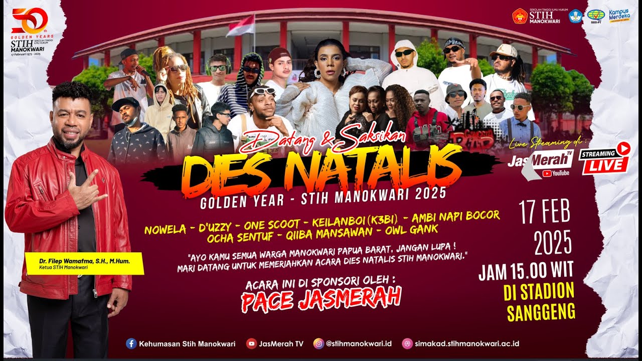 DIES NATALIS GOLDEN YEARS - STIH MANOKWARI 2025