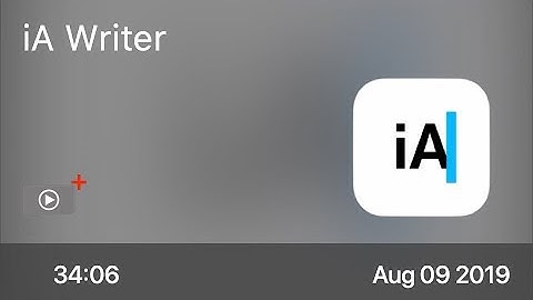 SCOM0863 - iA Writer - Preview