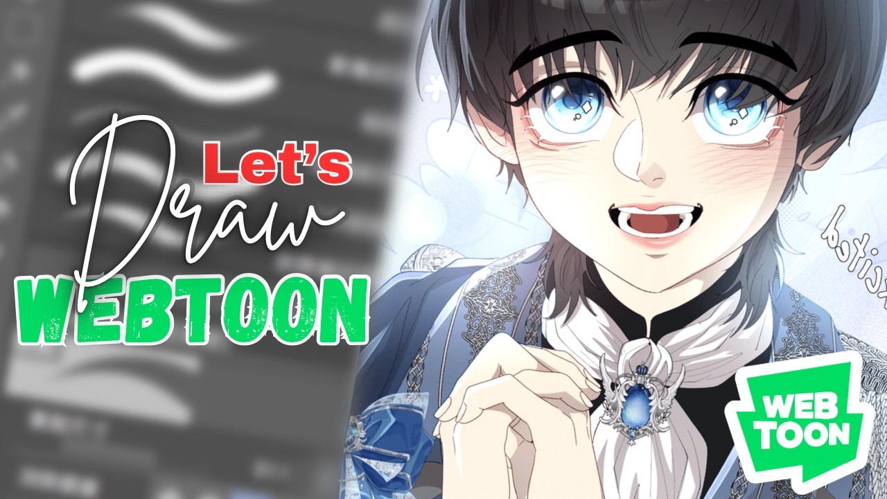 Drawing an episode of my WEBTOON - (Speedpaint)