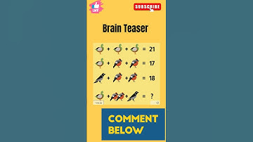 Brain Teaser #braintest #brainteaser #trending #challenge #iqtest #puzzle #quiz #shortvideo #shorts
