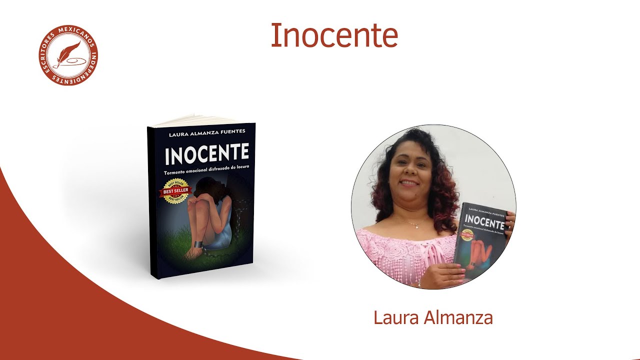 Laura Almanza presenta su libro "Inocente" en la FIL Guadalajara con