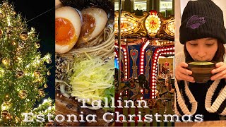 tallinn, estonia vlog | christmas 2023