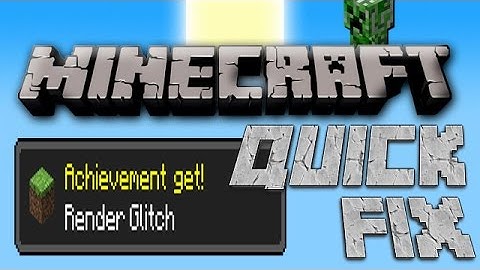 MINECRAFT 1.8 RENDER DISTANCE BUG FIXED!