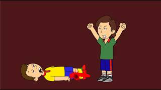 Boris Breaks Caillou's Legs/Grounded BIG Time