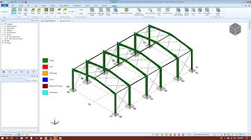 DESIGN OF STEEL PORTAL FRAME IN TEKLA STRUCTURAL DESIGNER 2018-PART2/2