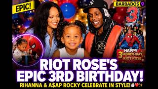 Rihanna And Asap Rockys Son Riot Roses Birthday Party A Day Of Fun, Friends, And Family