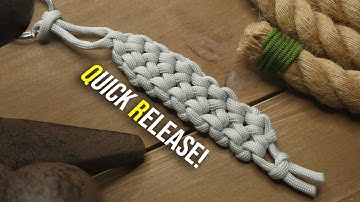 QUICK DEPLOY Paracord Keychain | Ripcord Sinnet TUTORIAL