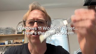 Windows 11 Reset Failed… Here’s the Fix That Actually Worked