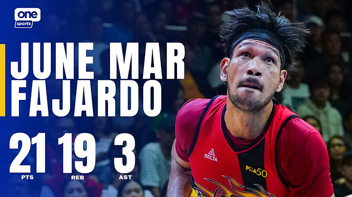 June Mar Fajardo SCORES 21-19 for the San Miguel vs Ginebra | PBA SEASON 49 PHILIPPINE CUP SEMIFINAL