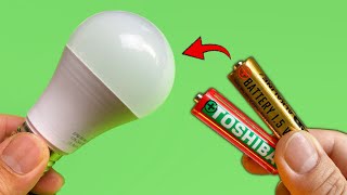 Just Use a Common 1,5V Battery and Fix All The LED Lamps in Your Home! How To Repair LED Easy