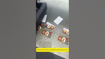 3 steps Complete Custom Business Card Printing | Large-format UV CCD Visual Positioning Printing