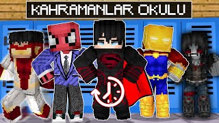 KAHRAMANLAR OKULU - ZAMAN YOK! ⏰⌛ - Minecraft