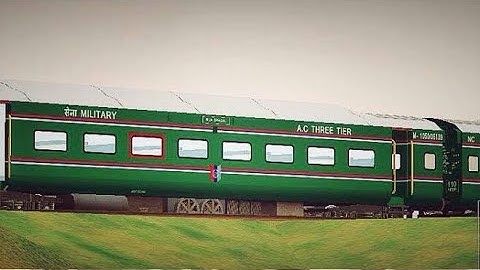 Army || Military Train || Jammu Pathankot || Indian Train simulator || MSA MSTS || Open Rail || IRV3