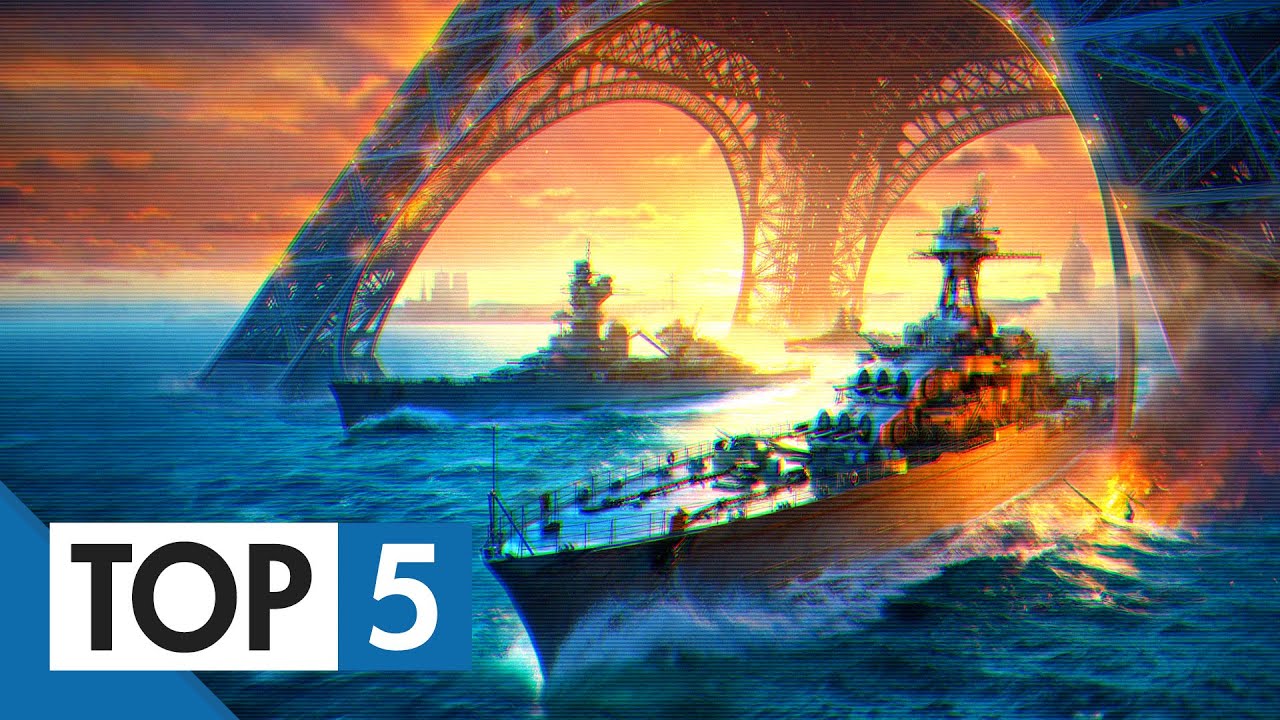 TOP 5 - Největších válečných lodí