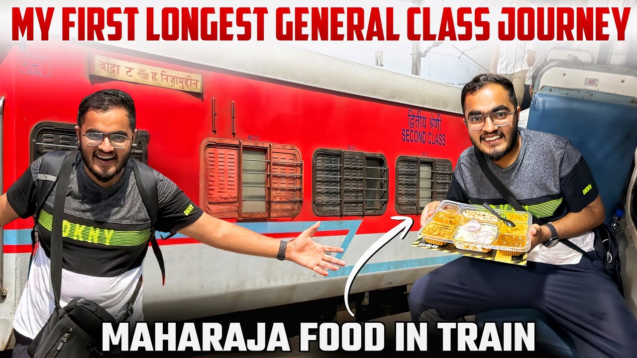 I Spent 17 Hours in General Class of Train 😱 | Indian Railways