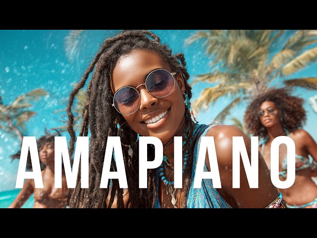 AMAPIANO CHILL MIX by KAIA SOL | Sunset Beach Focus with Gentle Groove and Ocean Air
