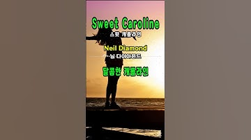 Sweet Caroline - Neil Diamond [ 스윗 캐롤라인 - 닐 다이아몬드 ] [가사번역] [팝송영어공부] #music #song #lyrics