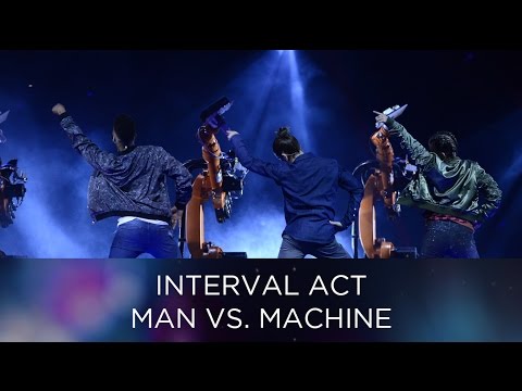 Man vs machine | Epic dance battle in Eurovision Song Contest 2016
