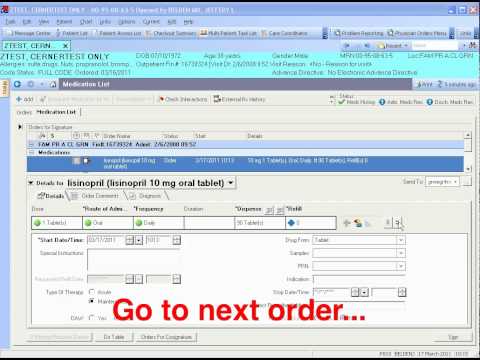 Prescribing Shortcuts In Cerner PowerChart YouTube