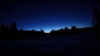 Riding Mountain Cabin Sunrise Time Lapse 20171230