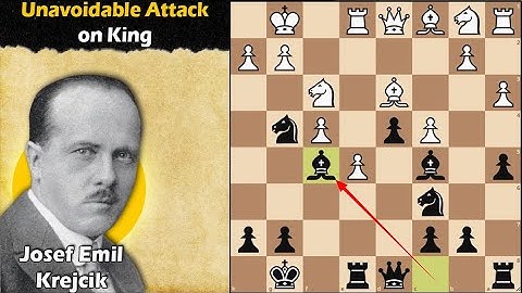 Unavoidable Attack on King | Krejcik vs Berger 1907