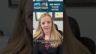 We need your vote!