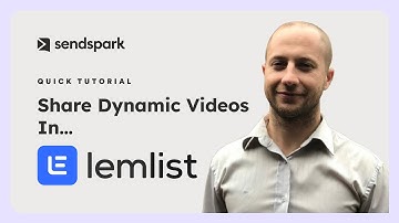 How to Send Dynamic Videos - Lemlist (2024 edition)