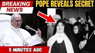 🚨 URGENT! Pope Leo 14 reveals the forbidden truth of Fatima’s Third Secret, the world wasn't ready